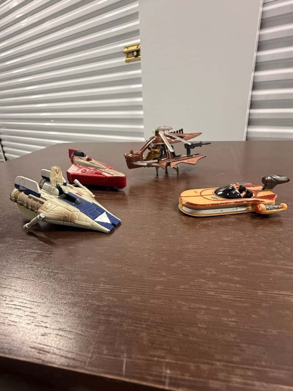 Star Wars McDonald's 2010 Toy Starfighter Lot of 4